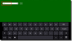 with keyboard