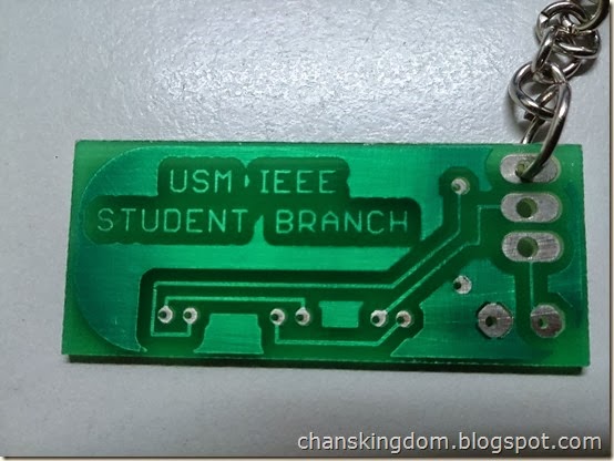 IEEE USM Student Branch keychain