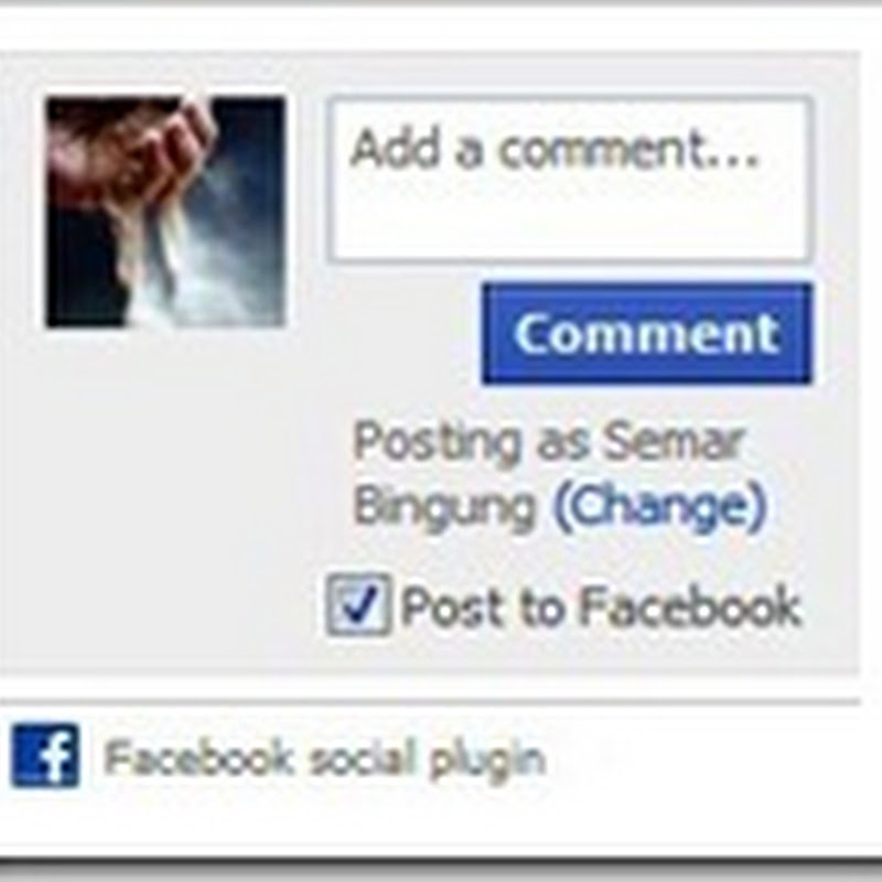 Cara Memasang Kotak Komentar Facebook Pada Blog Versi Mobile
