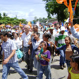 (05/07/10) Recorrido multitudinario por las calles de la población fronteriza de El Nula, estado Apure, en compañía de la candidata de la unidad por el circuito 1 apureño, Lumay Barreto. El Nula