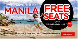 Air Asia Manila FREE Seats 2013 Malaysia Philippines Deals Offer Shopping EverydayOnSales