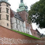 Krakow -     Wawel Castle
This is a place of great significance for the Polish people. 
The Royal Castle     with an armoury and the Cathedral are situated on the hill. 
Polish Royalty     and many distinguished Poles are interred in the Wawel Cathedral