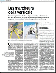 Loic Gaidioz, Mountain Hardwear, Petzl, Julbo, Scarpa, Escalade, climbing, bloc, bouldering, falaise, cliff, Migros Mag2