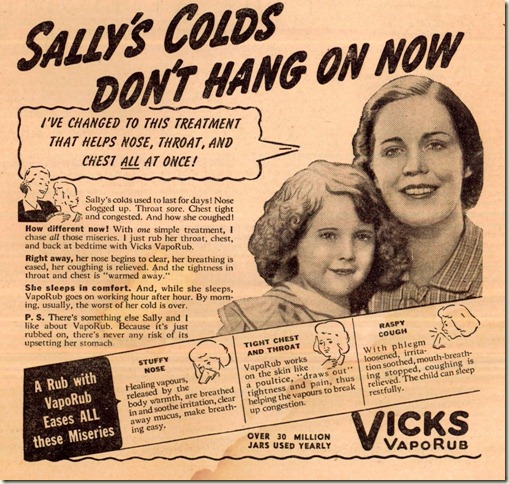 1942 vicks ad 1942 vicks ad