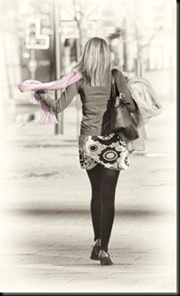 Girl with  the Pink Scarf. David Forster