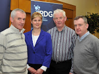 L. Brennan, Pfizer; M. Byrne, IRDG; K. & B. Ahern, Cascade Designs
