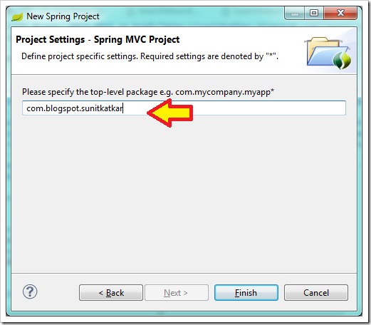 STS Project Setup 3: Project Specific Settings STS Project Setup 3: Project Specific Settings