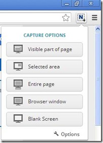 Nimbus Screen Capture opzioni di cattura screenshot