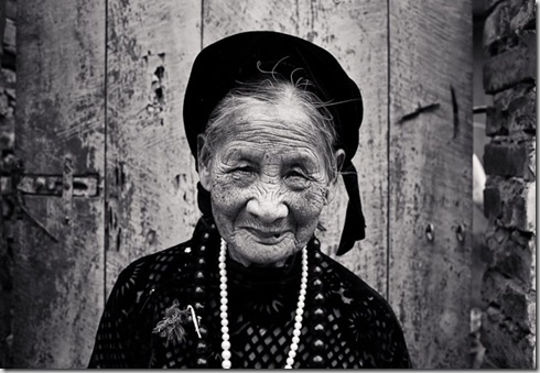 Vietnamese Woman in Hanoi, Vietnam