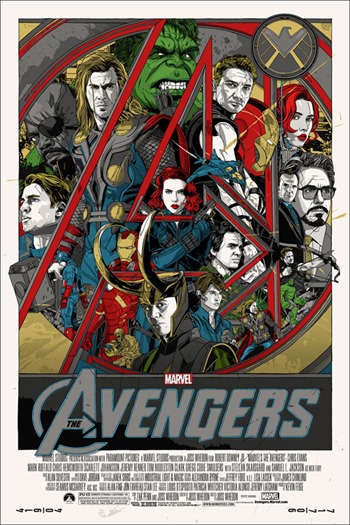 the avengers mondo poster