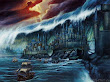 Castle Under Wave