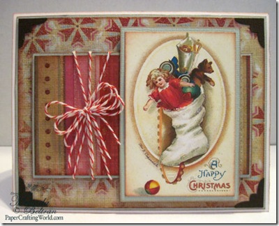 vintage stocking card fv500 vintage stocking card fv500