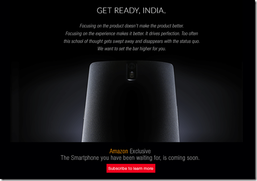 OnePlus One Amazon India OnePlus One Amazon India