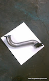 Downpipe ready for paint