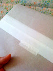 This tape is patterned and metallic!