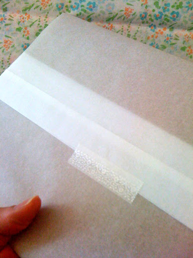 This tape is patterned and metallic!
