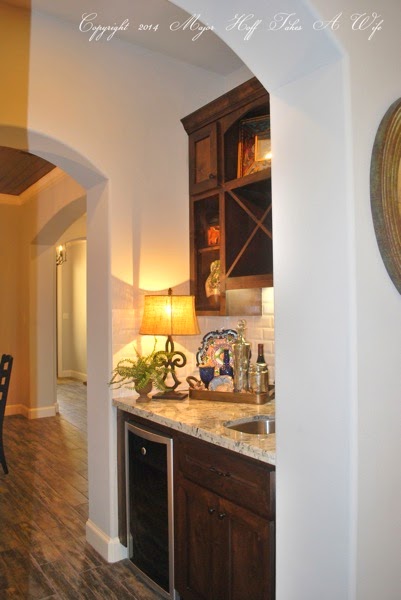 dark wood butlers pantry with built in wine fridge.jpg Dark wood butlers pantry with built in wine fridge