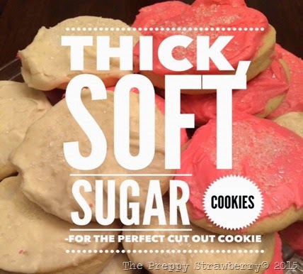 Sugar Cookie Recipe {The Preppy Strawberry}