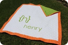 Modern Monogram Quilt[5]