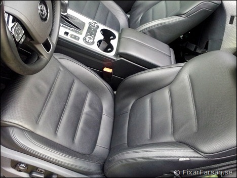 Ventilerade Komfortstolar Framsäten Volkswagen Touareg 2012
