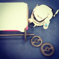 only got to the gym once 
