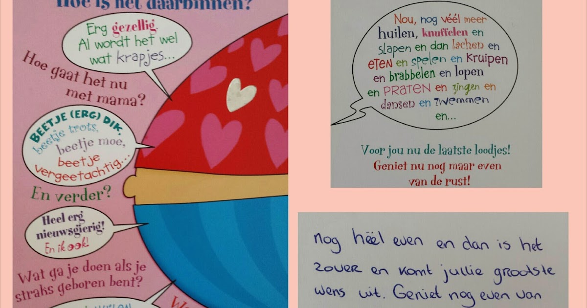 Mama van een ICSI wonder! : Lief kaartje..laatste loodjes..