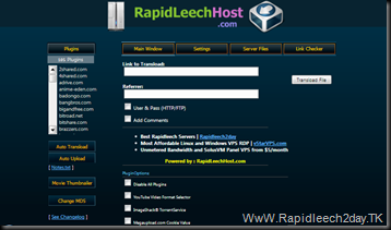 Download RapidLeech v3.42.5 Custom Updated on 11-07-2011