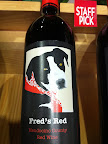 Dogs were everywhere!  Even on favored wines in the stores! The shopkeeper even knew this dog personally!