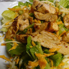 Easiest Chicken Fajita Salad