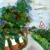 watercolour 9x12 inches, 1 July 2011