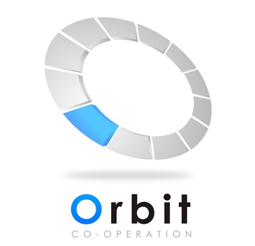 ORBIT CO-OP LOGO CORELDRAW