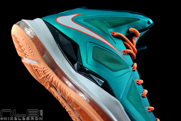 The Showcase Nike LeBron X 8220Setting8221  Miami Dolphins