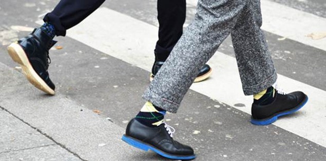 Sapatos masculinos coloridos Sapatos masculinos coloridos
