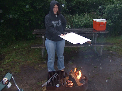 Debbie Shelters Her Fire