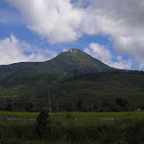 Gunung Talang from the start of the trail in Bukit Sileh (Daniel Quinn, June 2011)