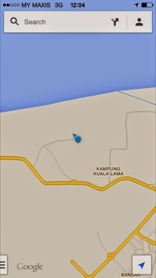 IMG_6713.jpg Google maps show that Mukah Airport is not in the sea...
