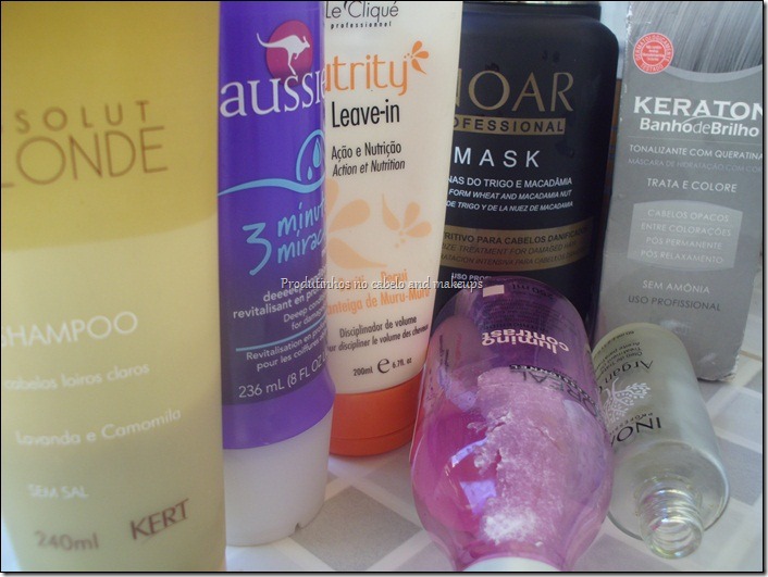 Produtos mais usados e acabados Produtos mais usados e acabados