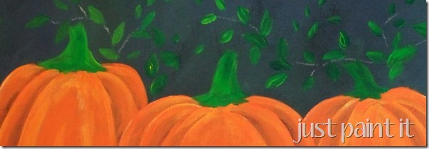 how to paint pumpkin F