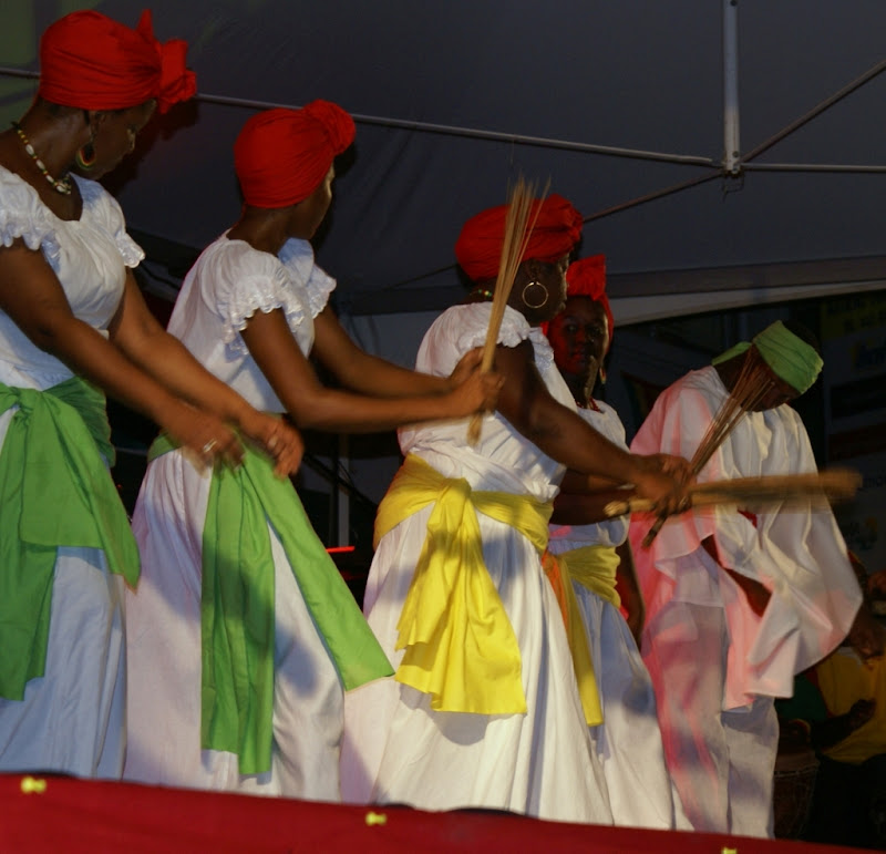 Drums, Dance, and Music – Pictures of A Grenada Cultural Performance