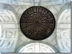 Inside the dome of the Pennsylvania Memorial