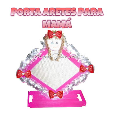 Regalos para el Día de la Madre: Porta Aretes para Mamá ...