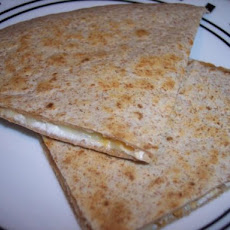 Creamy 3 Cheese Quesadillas