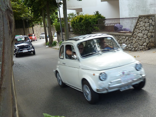 Fiat 500 Club Italia rally Capri