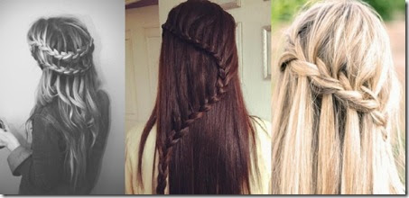 hacer trenzas de moda con peinado suelto 2015 hacer trenzas de moda con peinado suelto 2015