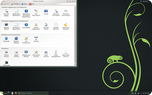 opensuse_12.3_Configure_desktop