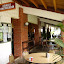 Mail room and cafeteria in the back.