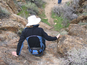 Mary takes the slide approach