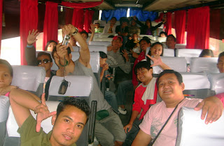 Day 5 - Home Sweet Home (photo shot inside the Bataan Bus)