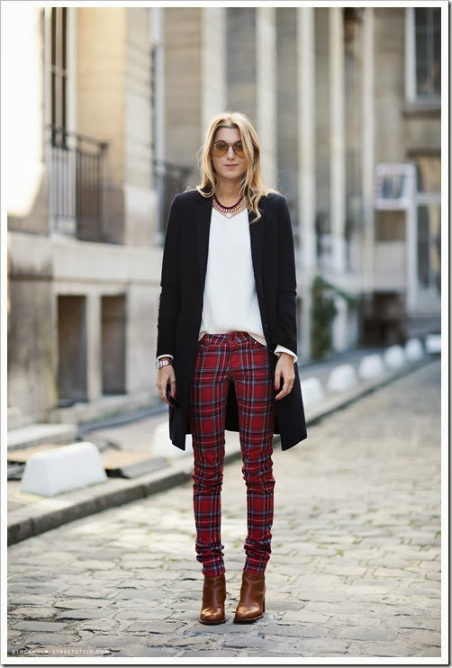 INVENTANDO MODA STREET STYLE TARTAN 7