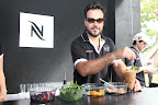 Tato Giovannoni en el Espacio Nespresso. Gentileza: Nespresso.